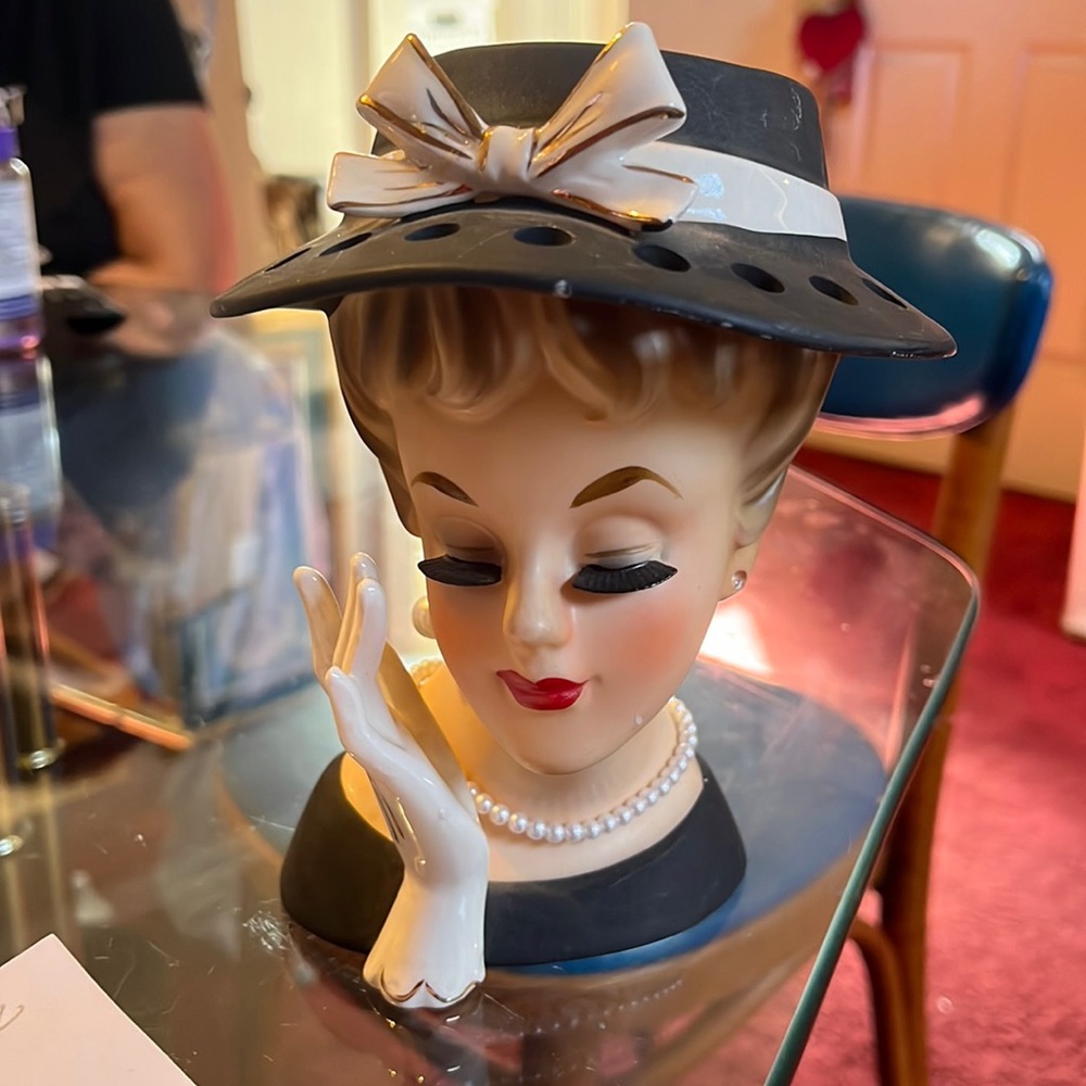Vintage head vase